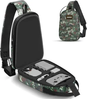 Mini 4K Case, Portable Mini 2 SE Backpack Compatible with DJI RC N1 Controller, Travel Drone Bag for Charging Hub and 3 Batteries, Waterproof RC N1 Carrying Case for DJI Drone Accessories