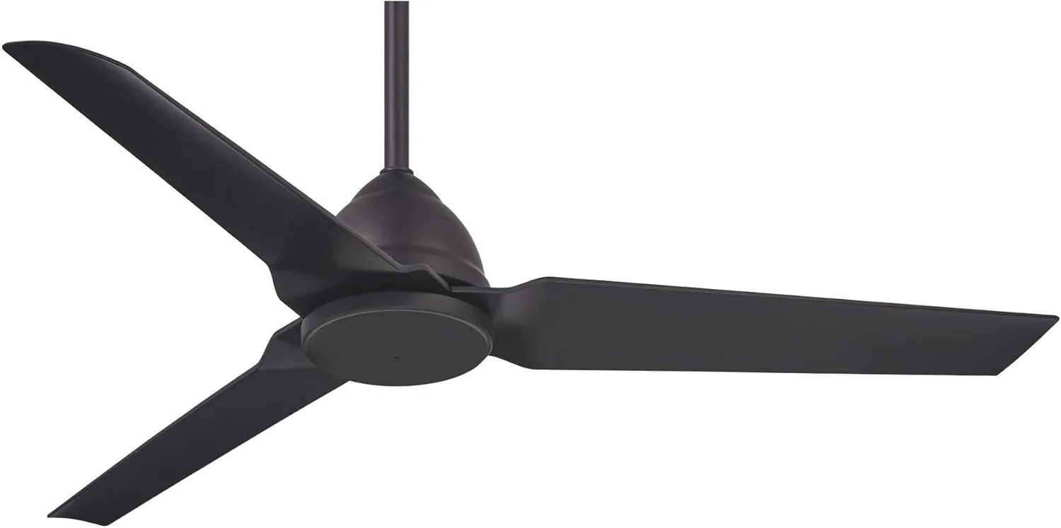 Minka Aire Java 54 in. Indoor/Outdoor Coal Ceiling Fan with Remote Control