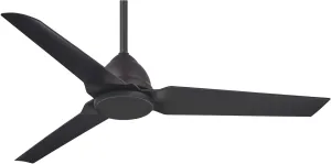 Minka Aire Java 54 in. Indoor/Outdoor Coal Ceiling Fan with Remote Control