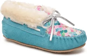 Minnetonka Children's Charley, Mermaid Turquoise, Size 3