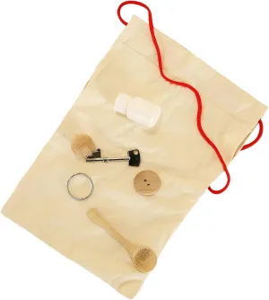 MONTESSORI OUTLET Mystery Bag (Familiar Items) for 3-6 Years Montessori Education at School and Home