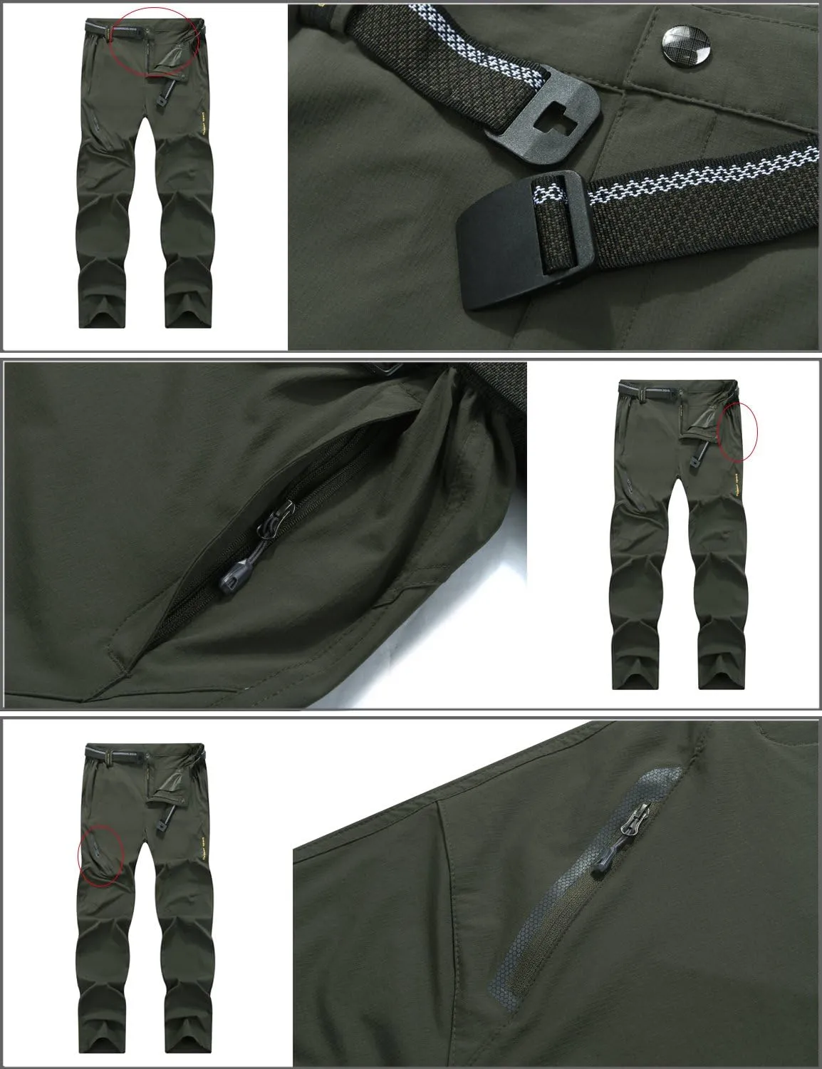 Mr.Stream Men's Sports Fitness Breathable Quick Drying Outdoor Running Stretch Pants