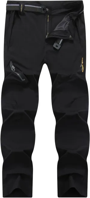 Mr.Stream Men's Sports Fitness Breathable Quick Drying Outdoor Running Stretch Pants