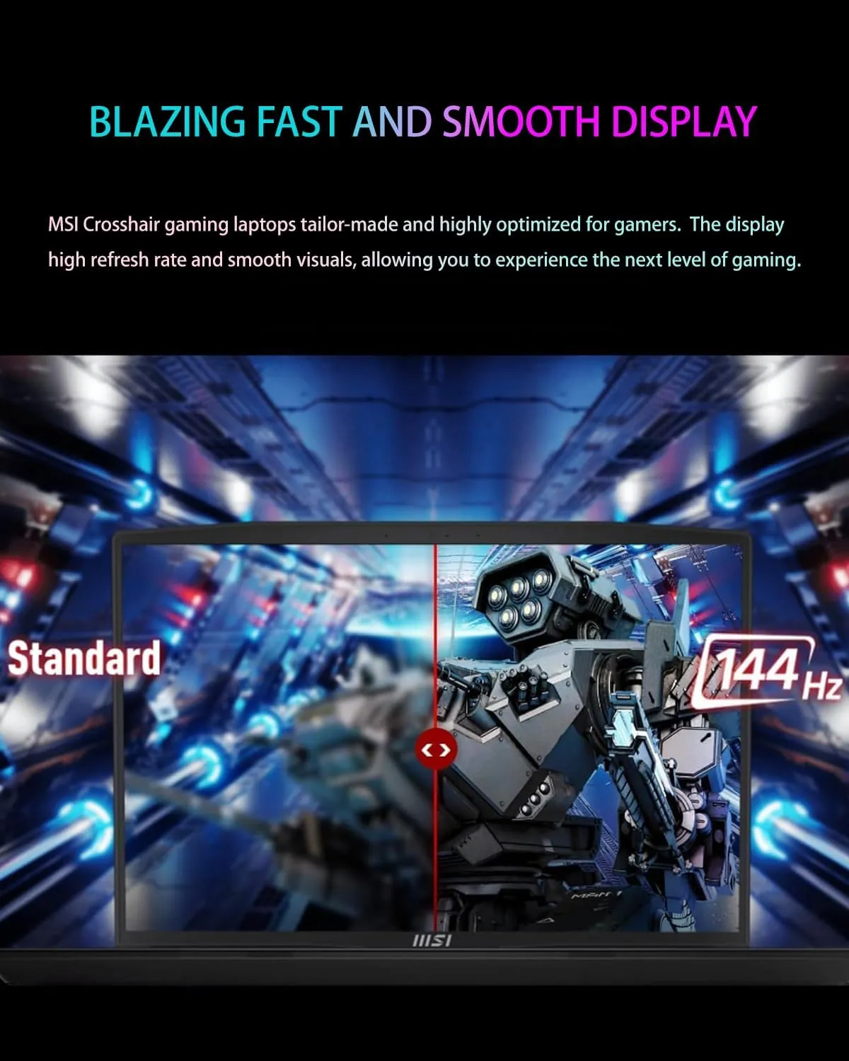 MSI Crosshair Gaming Laptop 4070 - w/MS Office Lifetime & Free DVD Drive • NVIDIA GeForce RTX 4070 • 16" FHD Display • Intel i7-14650HX, 64 GB DDR5 RAM, 4 TB SSD, RGB Backlit KB, WiFi 6, Win 11 Pro