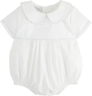 Mud Pie Baby Boys Children's Boy Cross Poplin Bubble