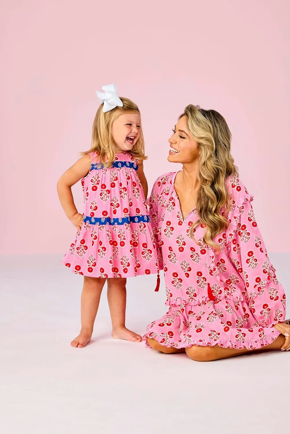 Mud Pie Baby Girls Children's Mixed Print Dress