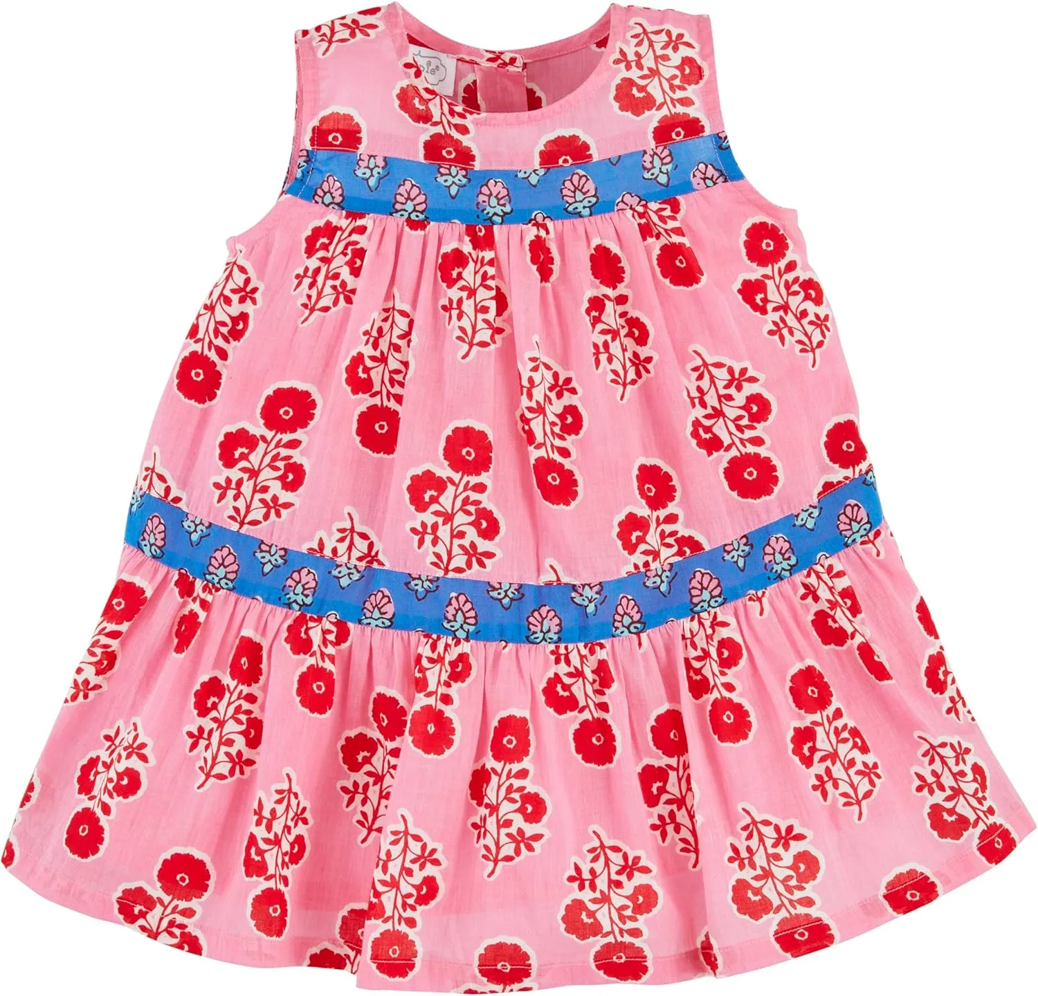 Mud Pie Baby Girls Children's Mixed Print Dress