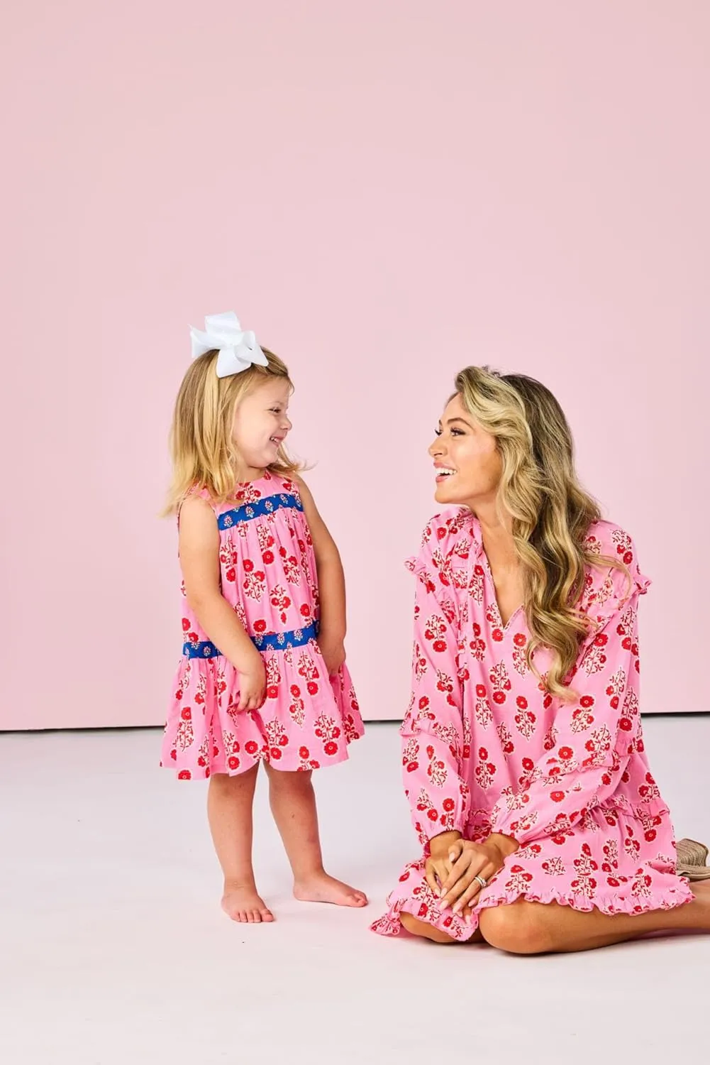 Mud Pie Baby Girls Children's Mixed Print Dress