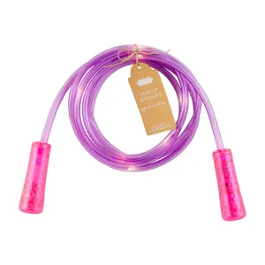 Mud Pie Children's Light-Up Jump Rope, Pink