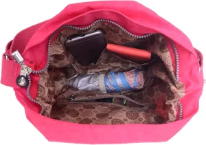 Multi pocket crossbody bag, multifunctional shoulder bag, large capacity for daily and travel