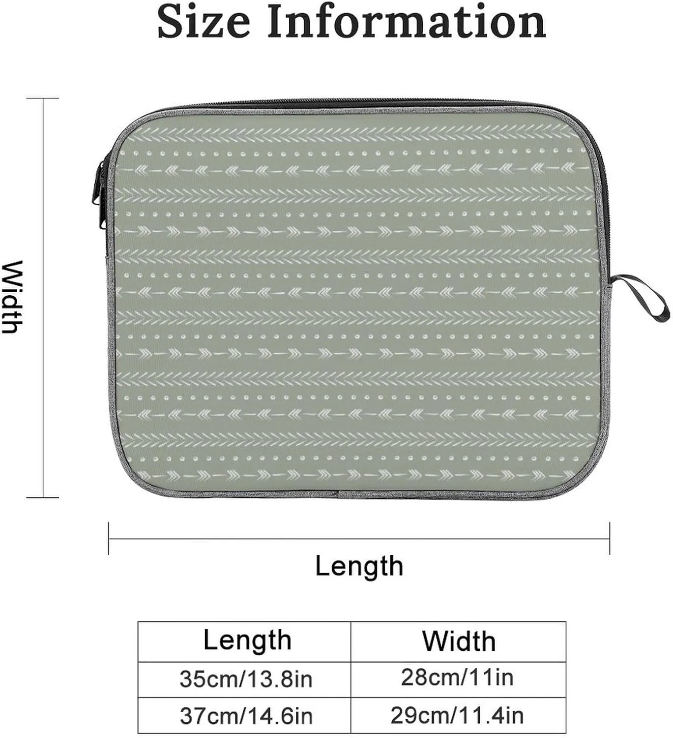 Murray Tartan Large Capacity Portable Laptop Case Unisex