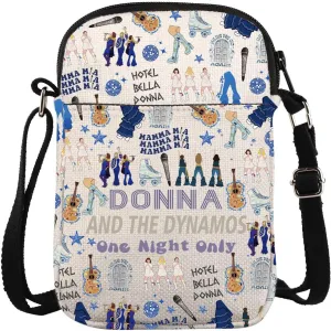 Musical Inspired Crossbody Bag Music Lover Gift Dancing Fans Gift Donna And Dynamos One Night Only Messenger Bag