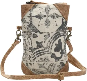 Myra Bag Patterns Upcycled Canvas Crossbody Bag S-1157