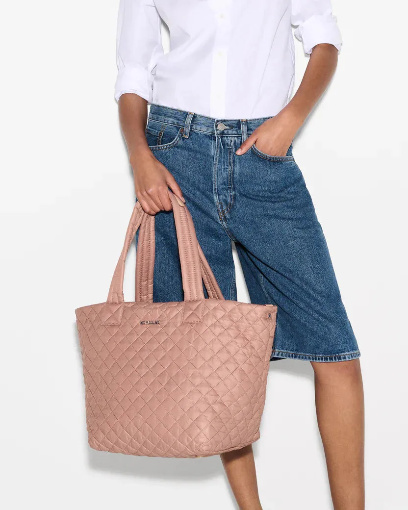 MZ Wallace Dusty Rose Medium Metro Tote Deluxe