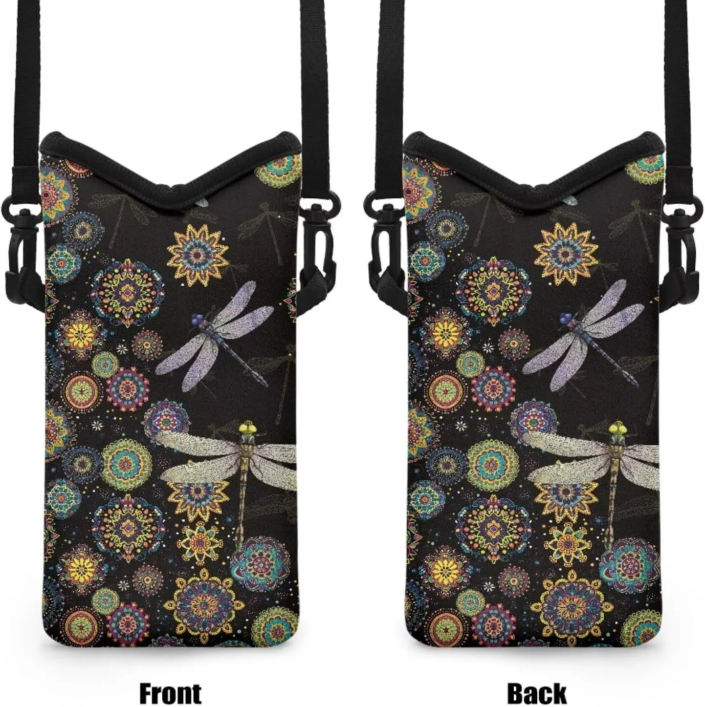 Neoprene Small Crossbody Bag with Adjustable Strap Water-Resistant Portable Cellphone Pouch for Travel, Outings