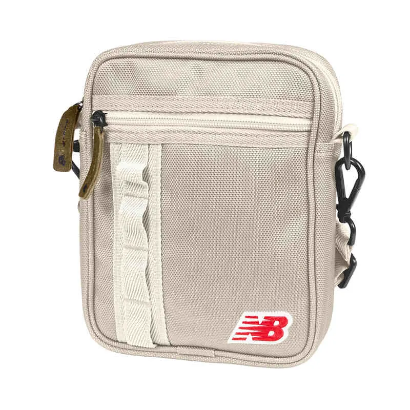 New Balance Legacy Icon Small Sling Bag - Compact & Stylish Crossbody Bag for Travel, Sports & Daily Use