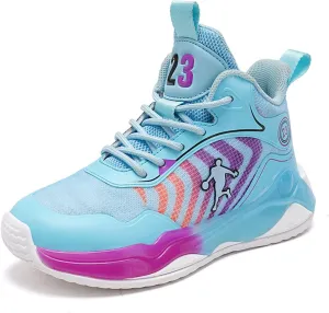 New Children's Non Slip Sports Basketball Shoes