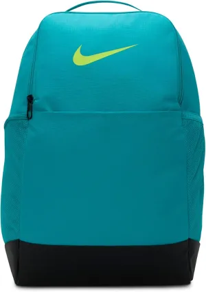 Nike Brasilia Adult Unisex Training Backpack (Medium, 24L) (Dusty Cactus/Black/Volt)