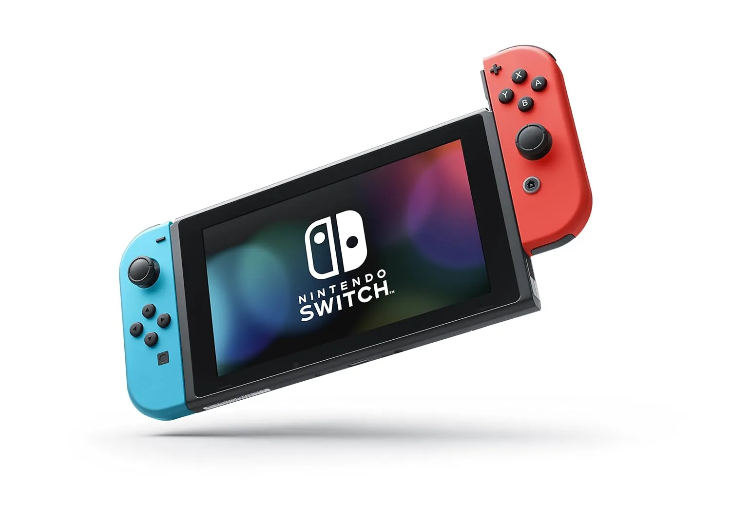 Nintendo Switch – OLED Model w/ Neon Red & Neon Blue Joy-Con
