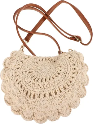NOLITOY Handwoven Crossbody Bag for Women Shoulder Bag Adjustable Belt Woven Purse for Beach Daily Vacation Exquisite