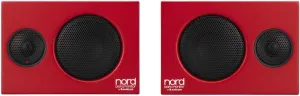 Nord Piano Monitor V2 Active Stereo Speakers (Price is per pair), Red