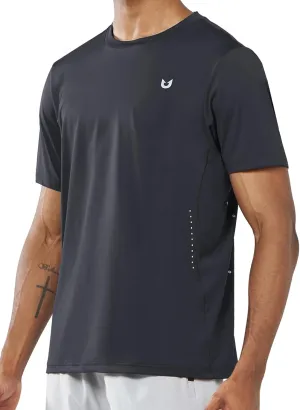 NORTHYARD Men's Athletic Gym T-Shirts,Workout Running Breathable Short-Sleeve Sports Performance Shirts Top Tee