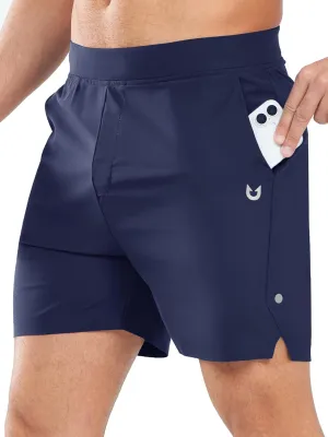 NORTHYARD Men’s Athletic Running Shorts 5” Workout Lightweight Quick Dry Sports Gym Shorts for Men with Zipper Pocket