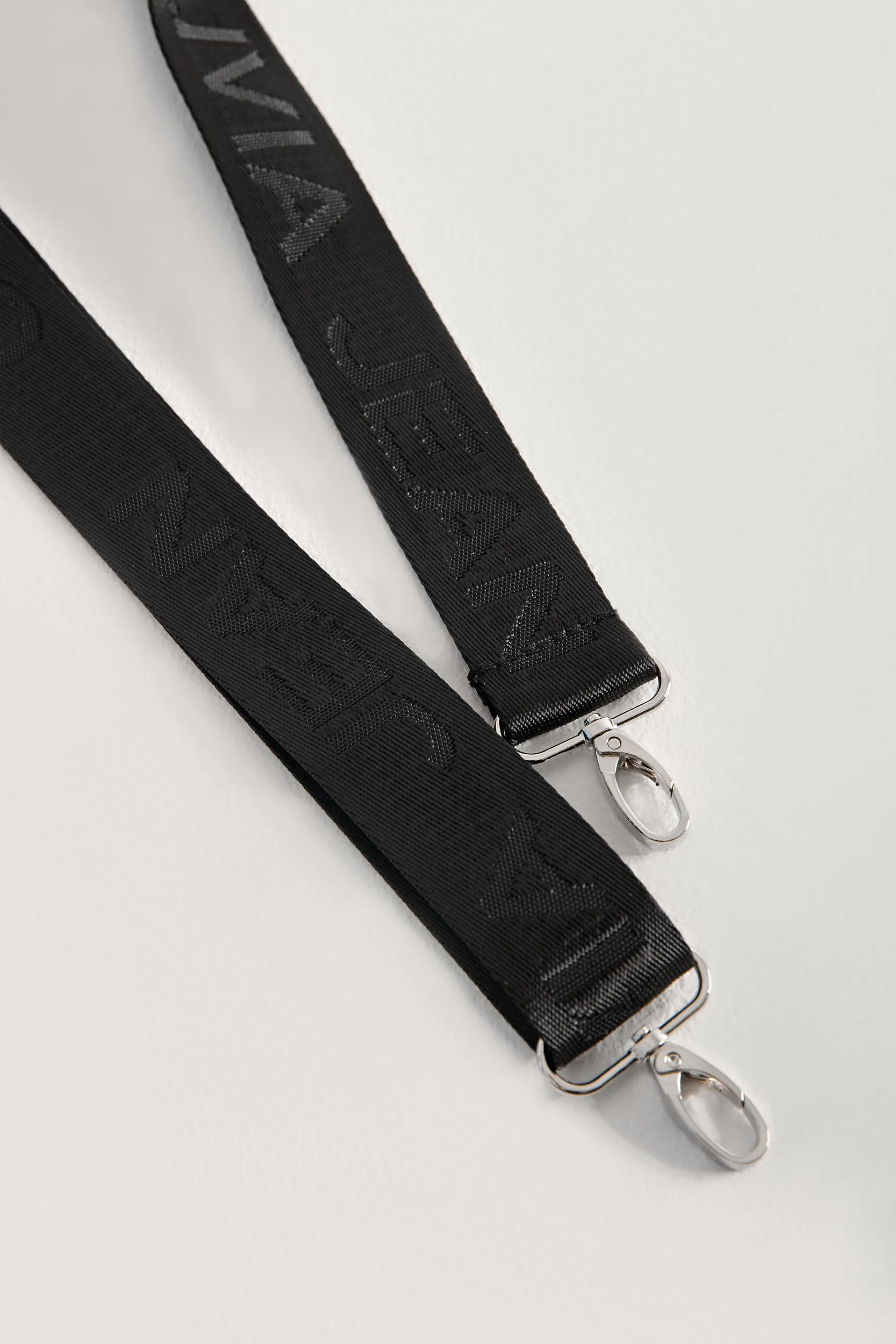 Nylon Black Crossbody Strap