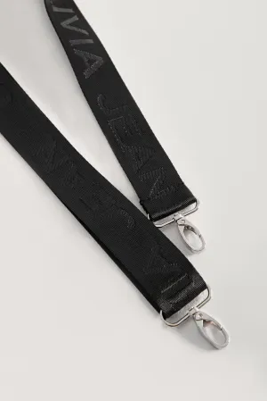 Nylon Black Crossbody Strap