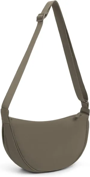 Nylon Crescent Bag Small Sling Crossbody Bag for Women Men Lightweight Shoulder Bag with Adjustable Strap