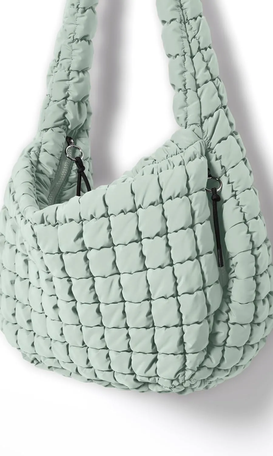 ODODOS Quilted Carryall Tote Bag for Women Crossbody Large Hobo Lightweight Padding Shoulder Bag