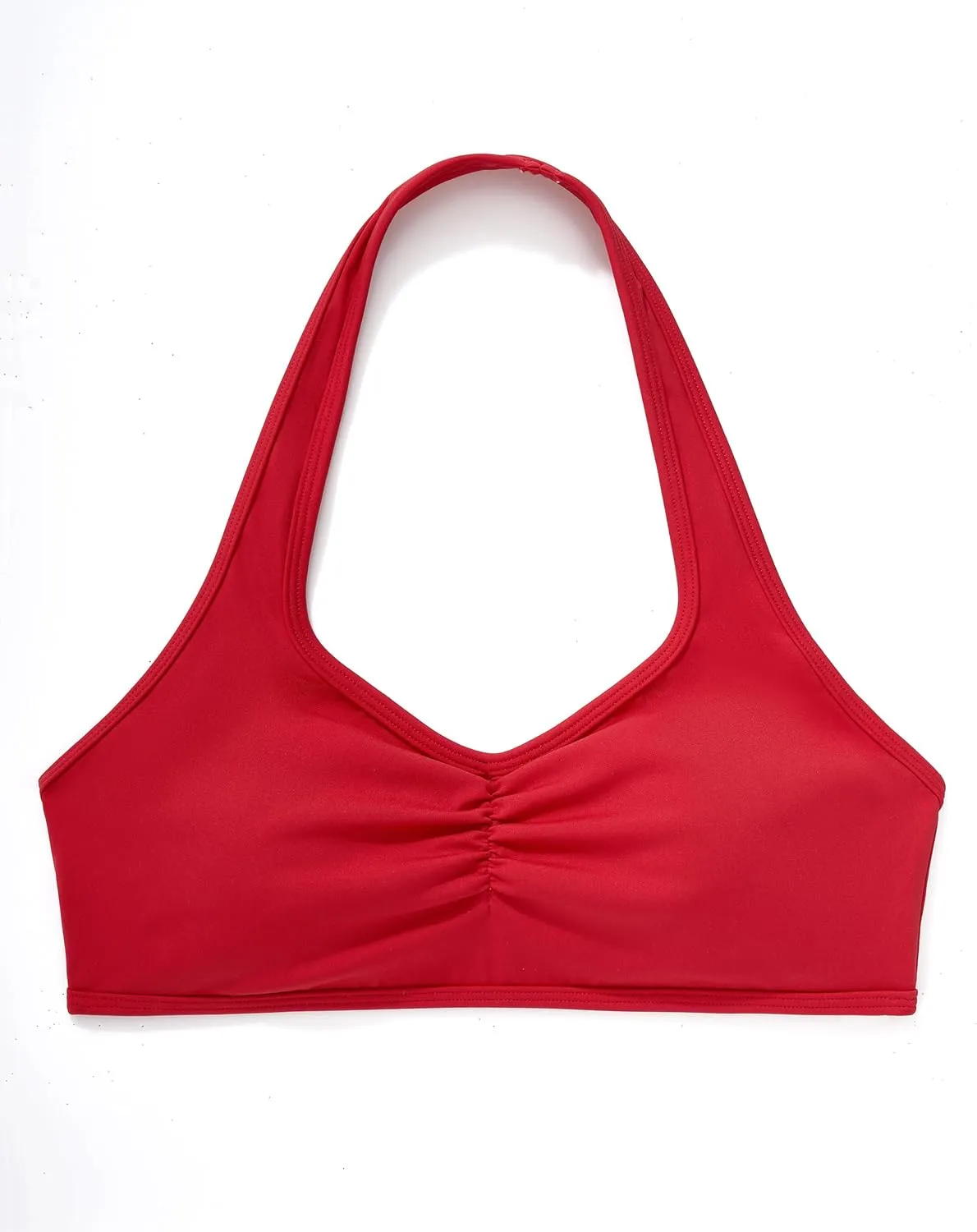 OMKAGI Halter Sports Bras for Women Open Back Workout Bras Padded Yoga Bra Gym Tops
