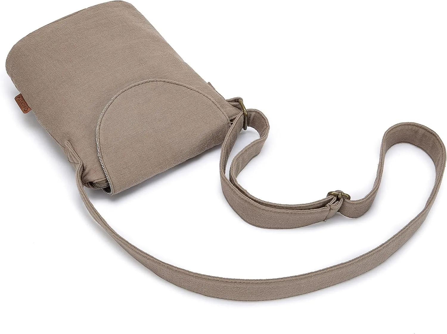 OPQRSTU Women's Retro Small Size Canvas Shoulder Bag Hippie Boho Crossbody Handbag