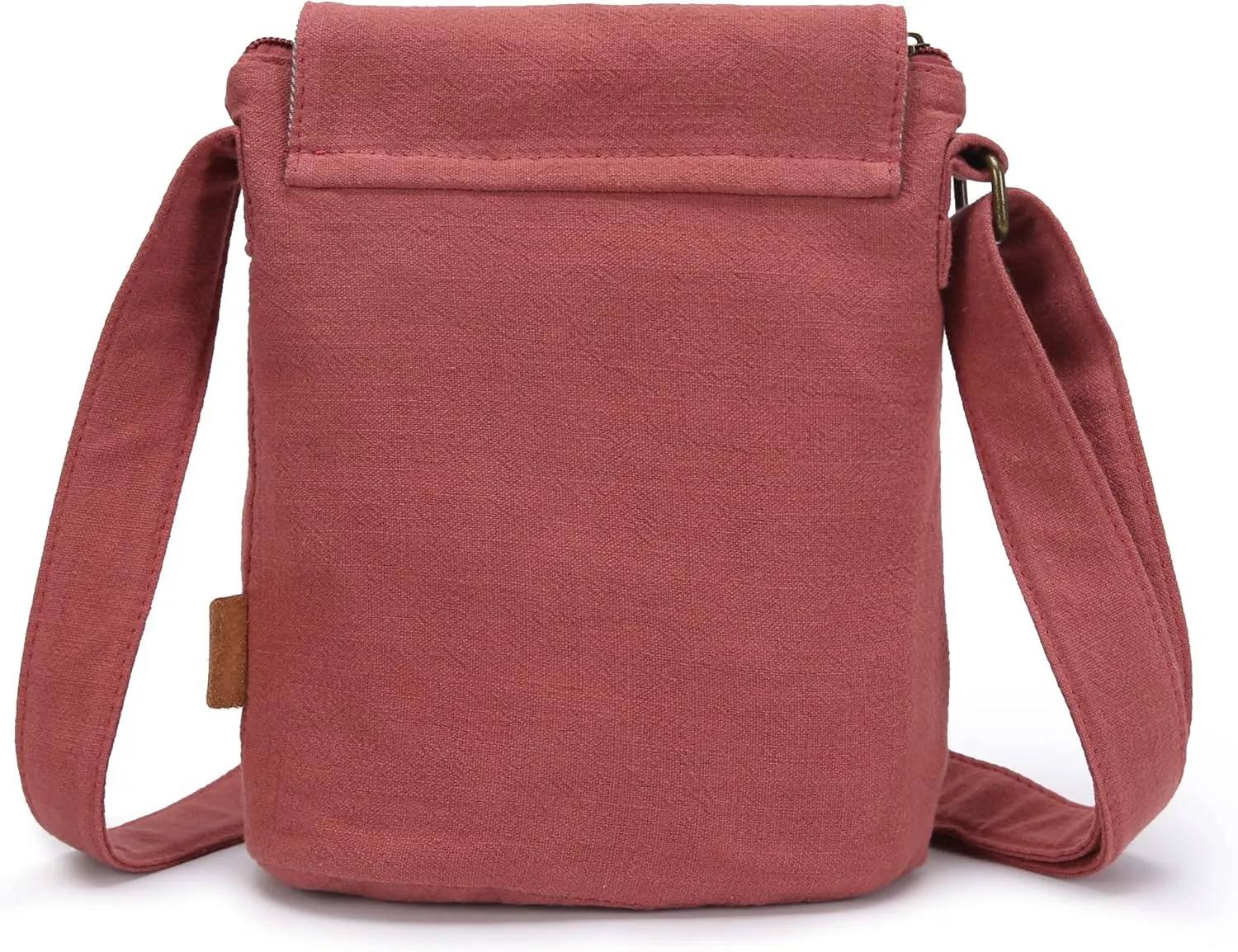 OPQRSTU Women's Retro Small Size Canvas Shoulder Bag Hippie Boho Crossbody Handbag