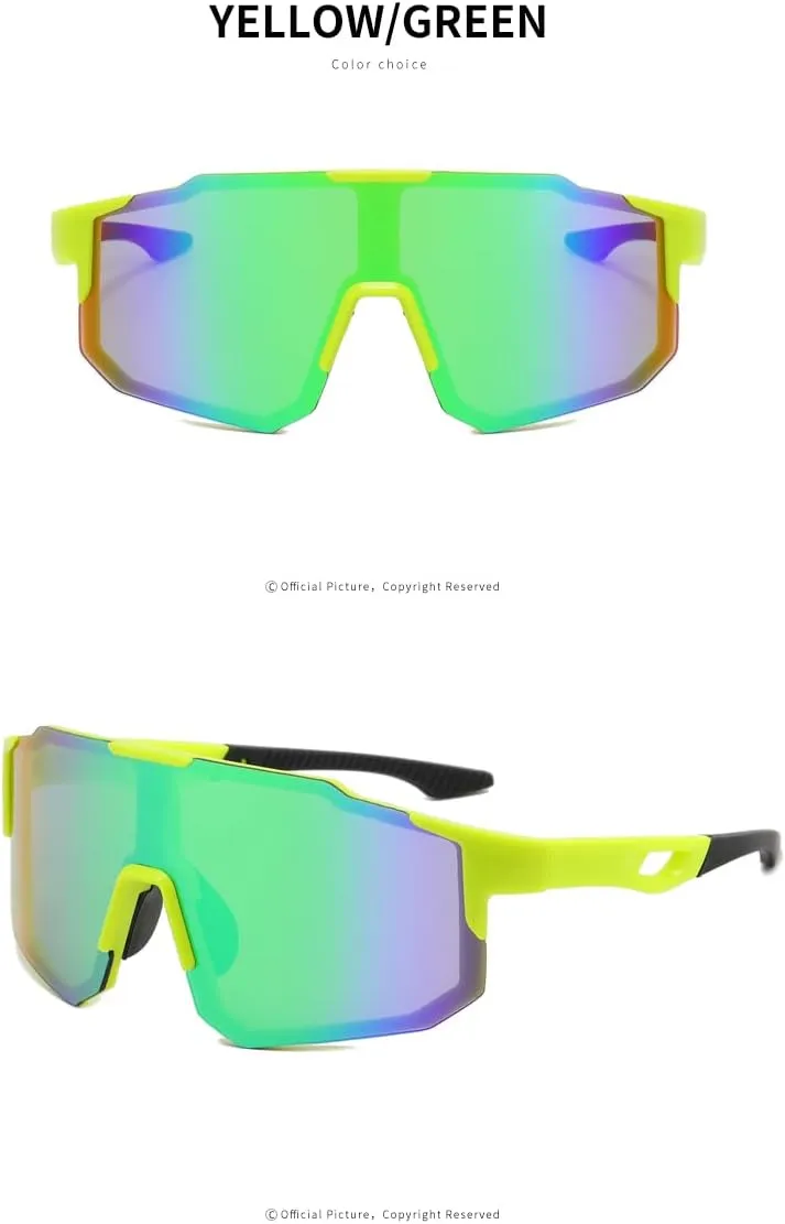 Outdoor Sports Sunglasses UV Protection for Women Men Cycling Baseball Golf Fishing,Lightweight Frame Tennis Shades