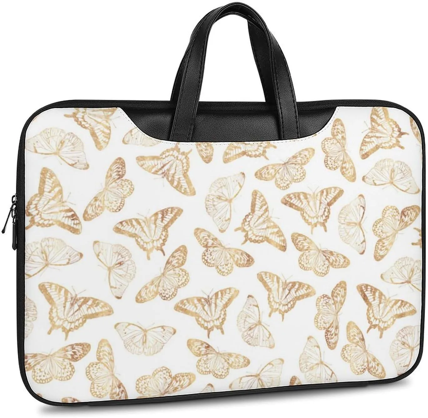 Penguin Bird Handheld Single Shoulder Crossbody Laptop Bag Unisex