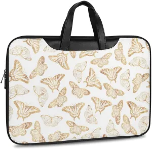 Penguin Bird Handheld Single Shoulder Crossbody Laptop Bag Unisex