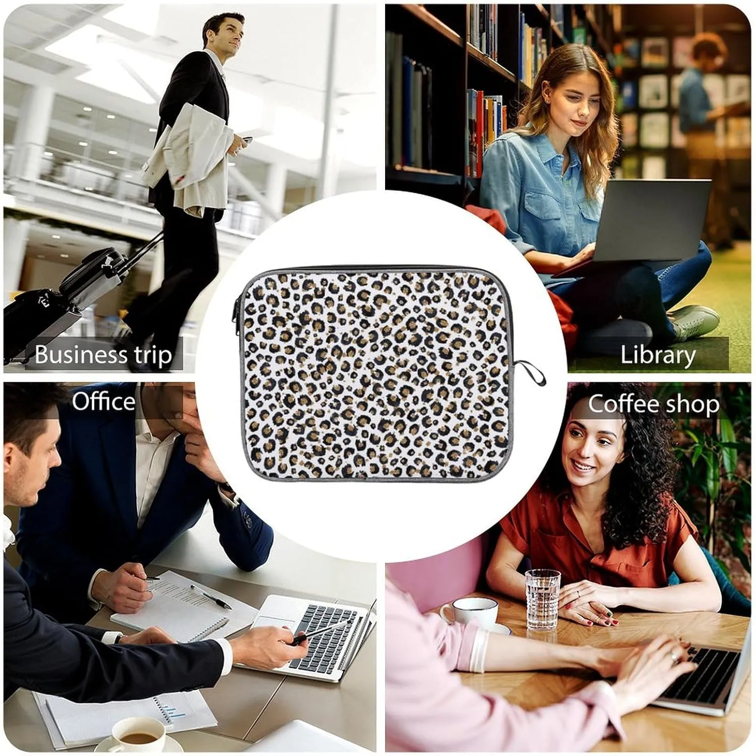 Penguin Bird Large Capacity Portable Laptop Case Unisex