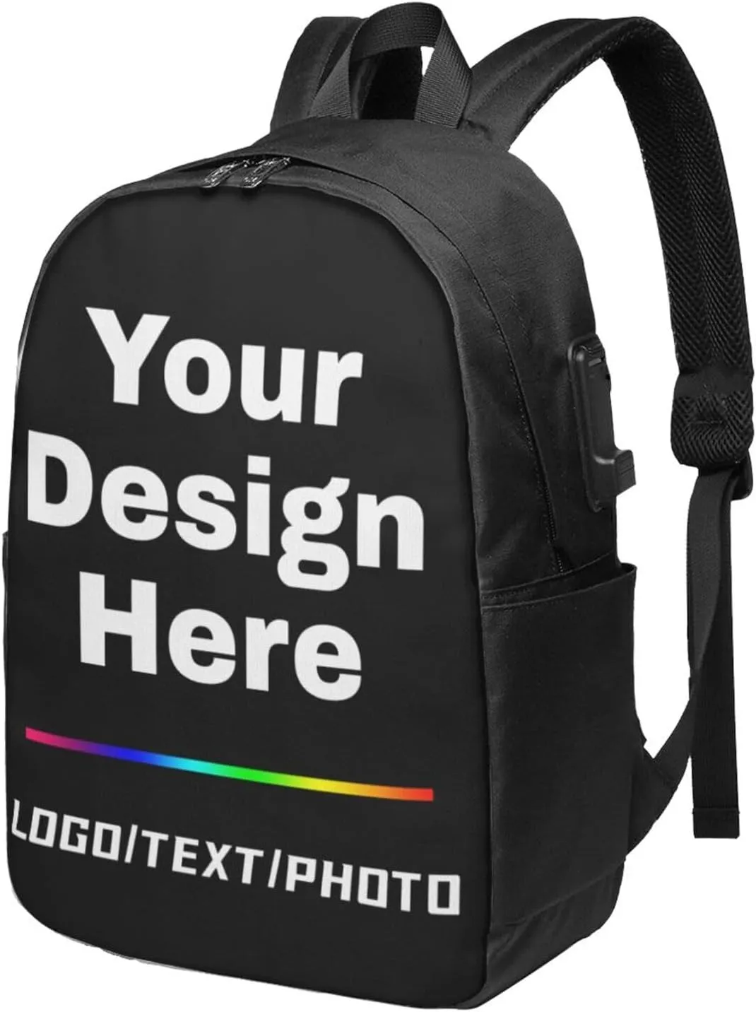 Personalized Backpacks For Men Women Customize Laptop Backpack For Men Women Custom Backpack Customized Travel Computer Bookbag