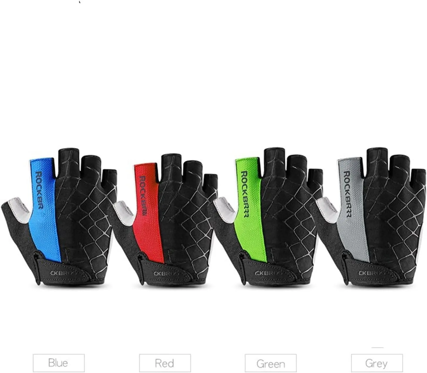 Personalized Cycling Anti-Slip Half Finger Gloves Breathable Anti-Shock Sports Gloves Bike