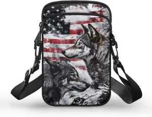 Phone Bag Purse Wallet Crossbody Bag Lightweight Roomy Pockets Smartphone Sports Armband Bag