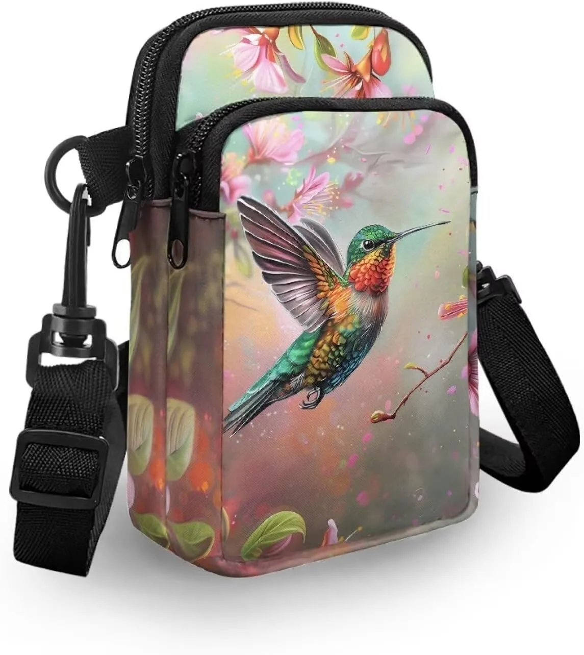 Phone Bag Purse Wallet Crossbody Bag Lightweight Roomy Pockets Smartphone Sports Armband Bag