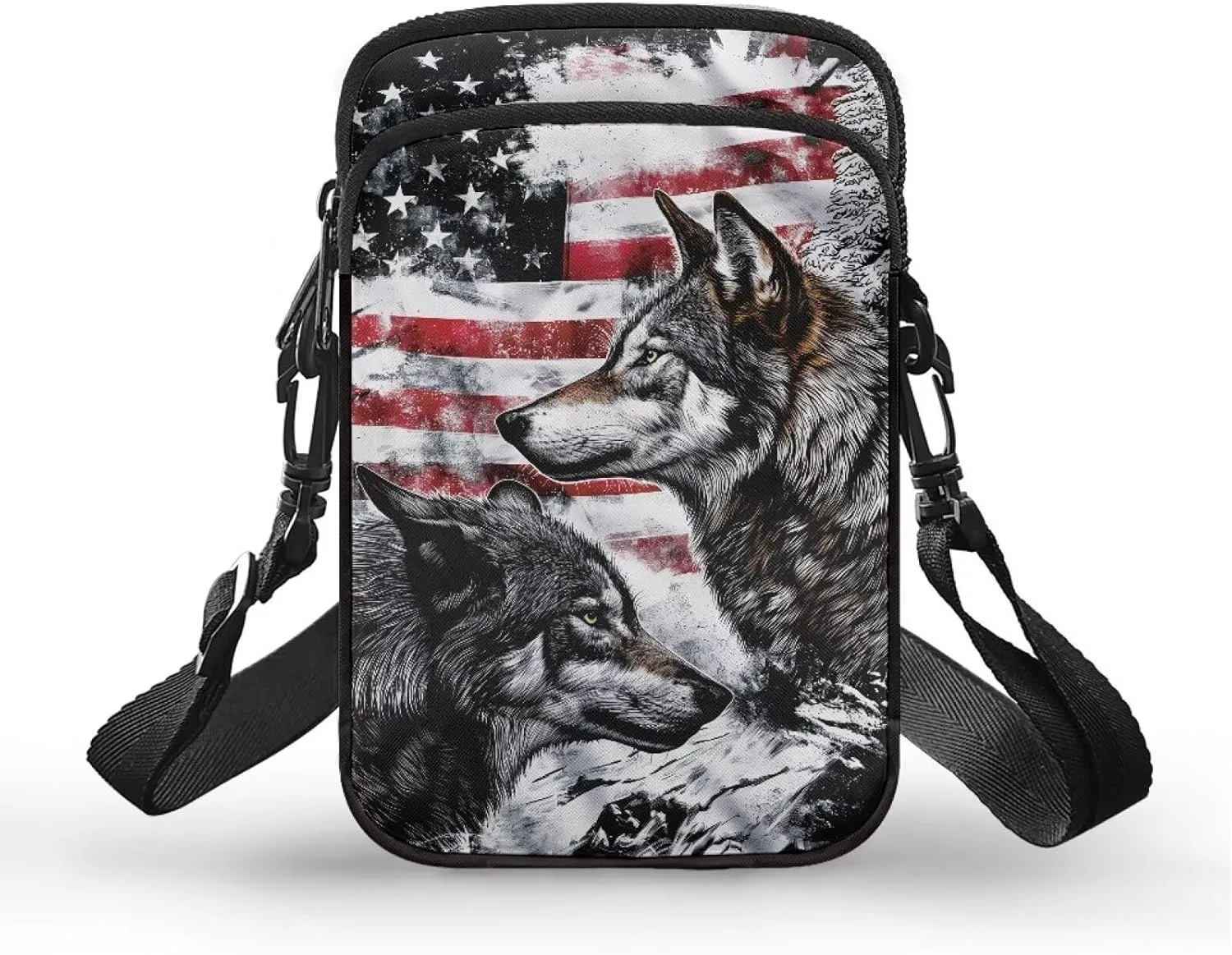 Phone Bag Purse Wallet Crossbody Bag Lightweight Roomy Pockets Smartphone Sports Armband Bag