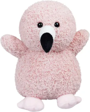 Pink Plush Flamingo Stuffed Animal Toy, Soft Cuddly Plushie Hugger Toy for Boys & Girls, Gifts for Kids or Girlfriend, 9 Inches