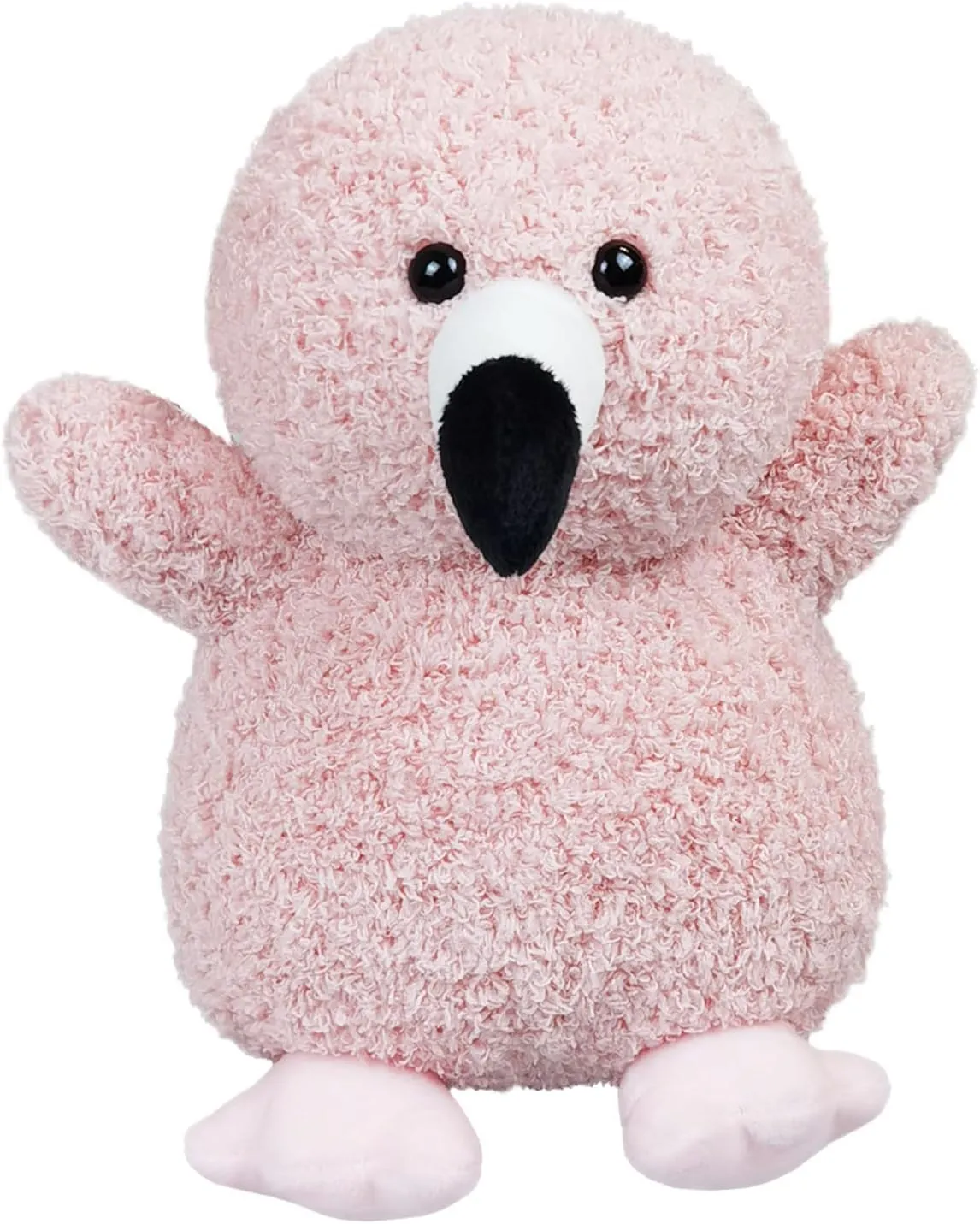 Pink Plush Flamingo Stuffed Animal Toy, Soft Cuddly Plushie Hugger Toy for Boys & Girls, Gifts for Kids or Girlfriend, 9 Inches
