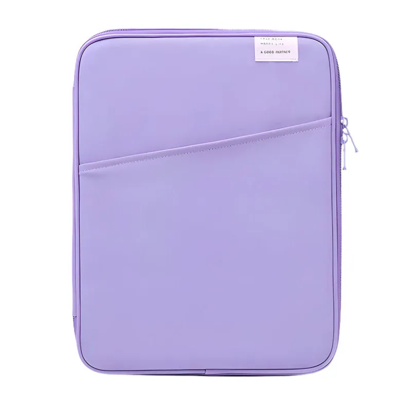 Plain Colour Tablet Travel Case 11-13inch