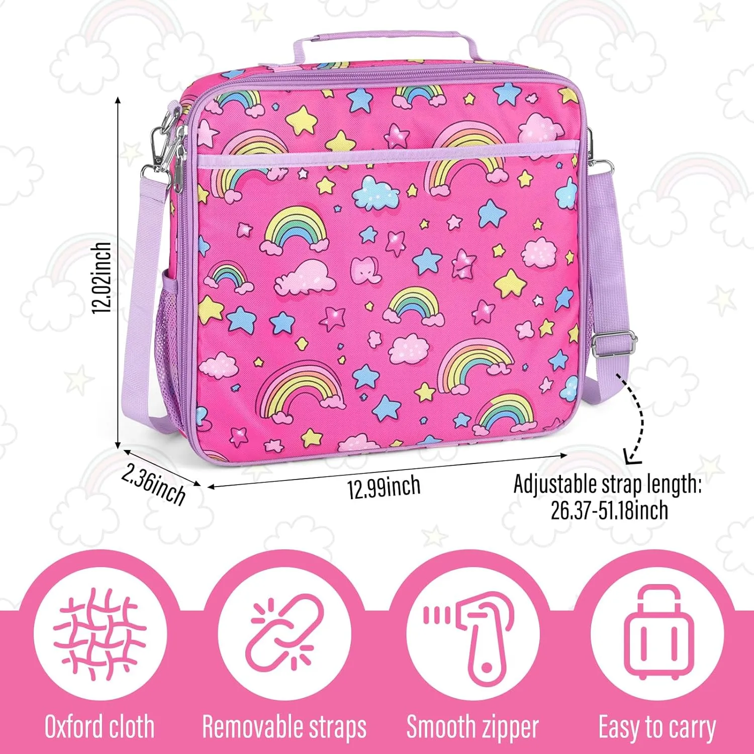 Portable Bag Compatible with Leapfrog LeapStart 3D Interactive Learning System, Carrying Bag for Leapfrog Leapstart Books Storage for 5-6 Books (Case only)-Pink