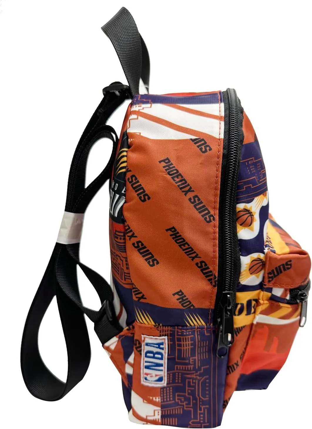 Pro Specialties Group Phoenix Suns Mini Backpack adult bag, perfect for women. Ideal small backpack Waterproof, and trendy