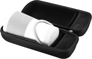 ProCase Hard EVA Travel Protective Case for Bose SoundLink Revolve  or Revolve Plus Speaker (Series II), Shockproof Dustproof Lightweight Portable with Mesh Pocket -Black