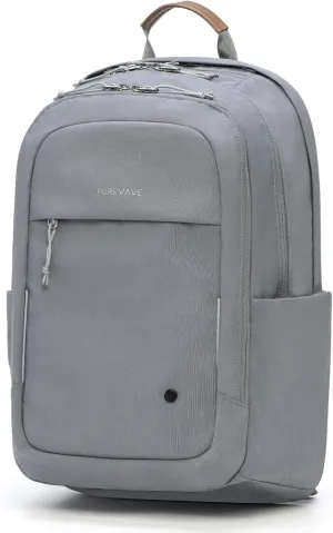 PUREVAVE YKK Zipper Travel Laptop Backpack for Men, and Women